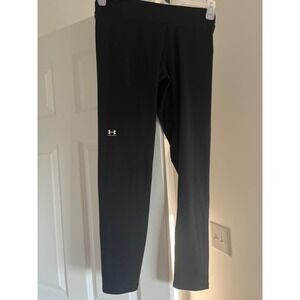 Under Armour Black Athletic Leggings Womens Activewear Workout